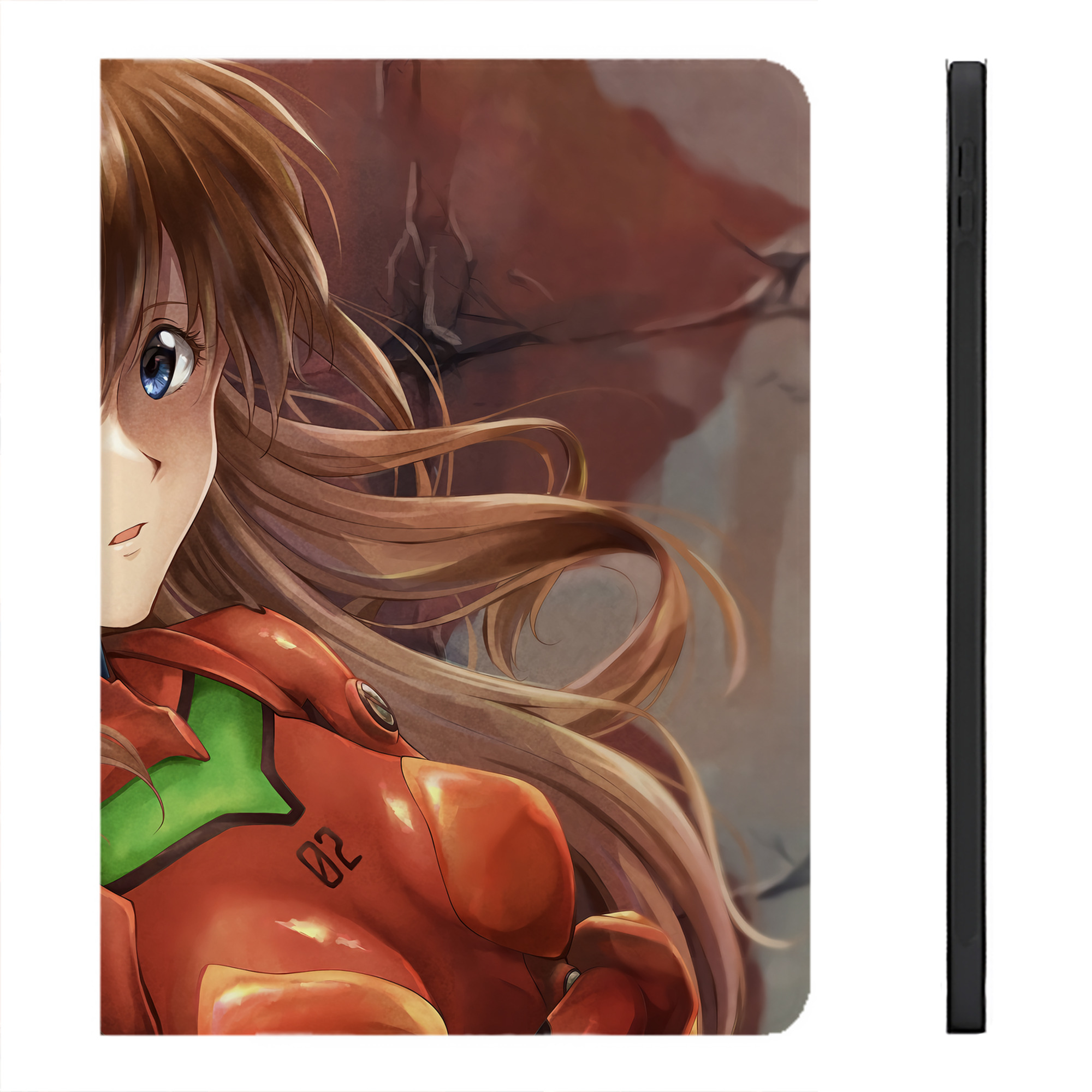 （画像用） EVA 新世紀エヴァンゲリオン IPadケース ペンホルダー付き ブックスタイルデザイン